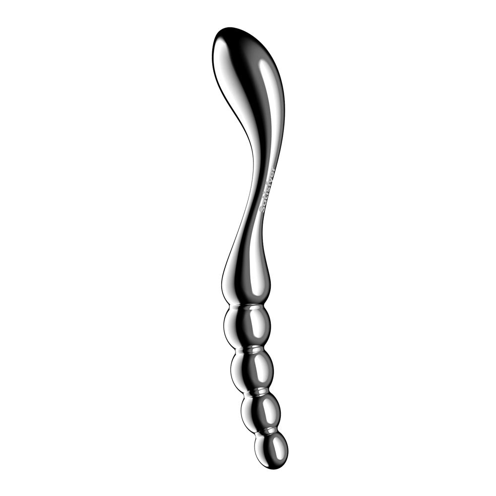 Satisfyer Star Force 1 - Chrome Steel 21 cm Dildo