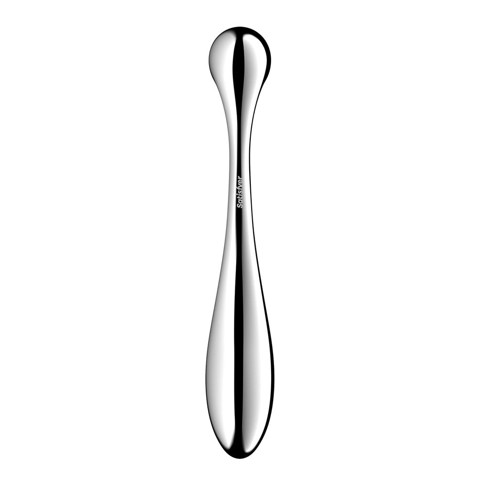 Satisfyer Star Force 4 - Chrome Steel 26 cm Dildo