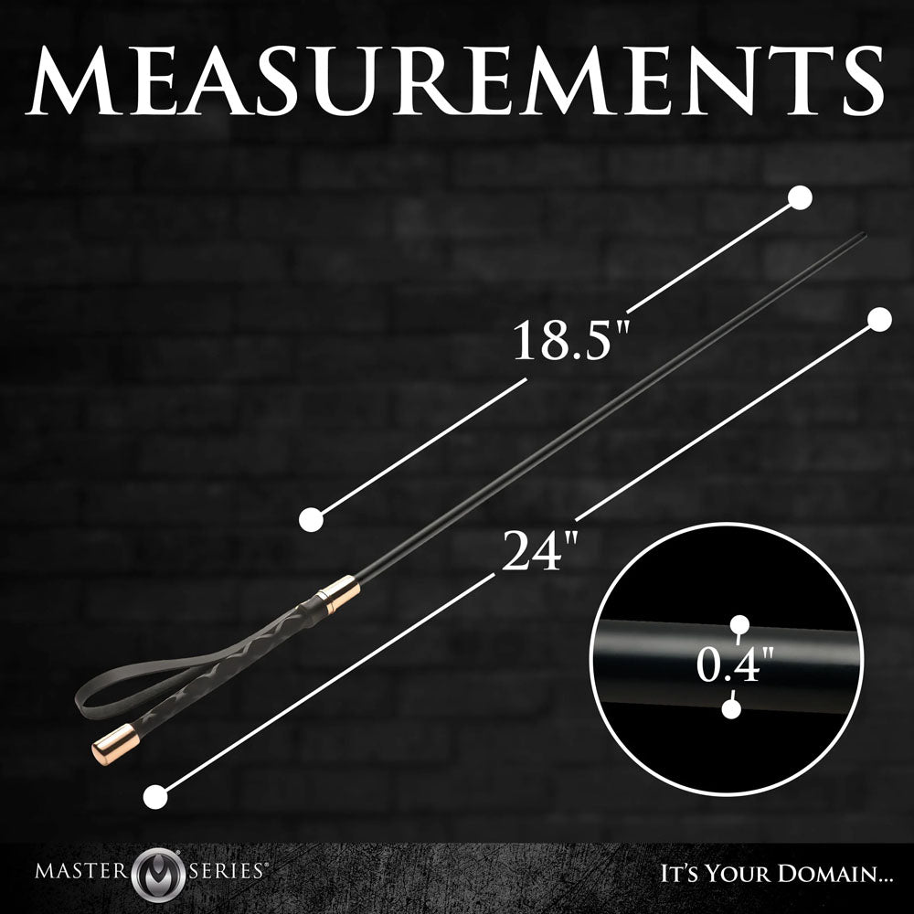 Buy Master Series Sinful Impact Cane - Black Plastic Cane Whip at NZ’s Mega Adult Toys Store. Discover premium sex toys with discreet shipping at the best price in NZ