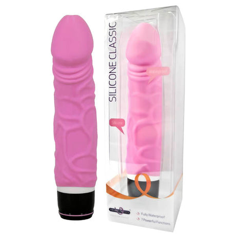 Buy Silicone Classic - Pink 17 cm (6.75'') Vibrator at NZ’s Mega Adult Toys Store. Discover premium sex toys with discreet shipping at the best price in NZ
