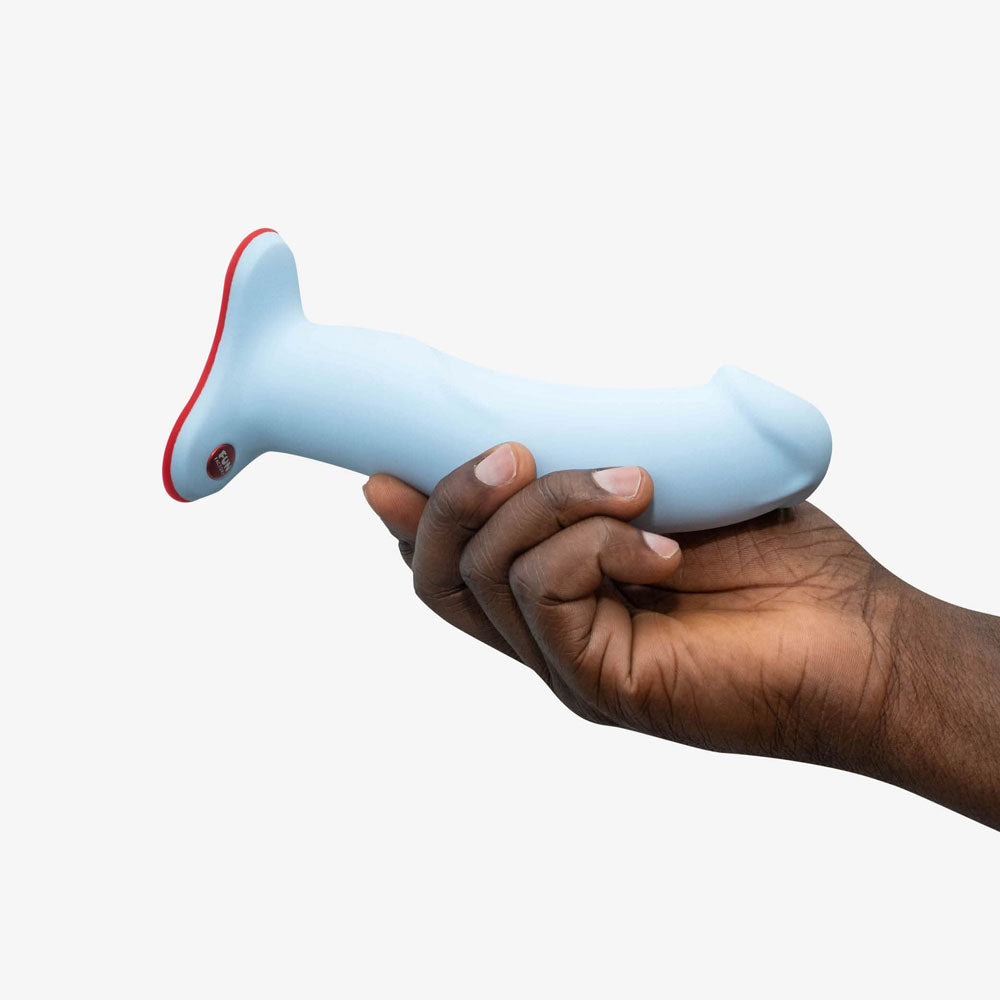 Fun Factory THE BOSS STUB dove blue - Dove Blue 17.9 cm Dildo