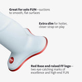 Fun Factory THE BOSS STUB dove blue - Dove Blue 17.9 cm Dildo