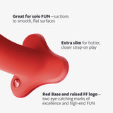 Fun Factory MAGNUM flashy coral - Coral Orange 18.3 cm Dildo