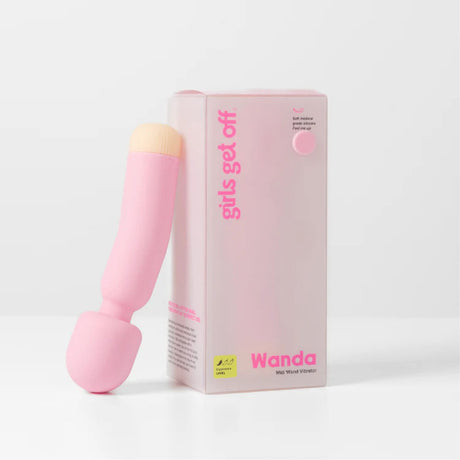 Girls Get Off - Wanda - Pink 16.8 cm USB Rechargeable Massage Wand