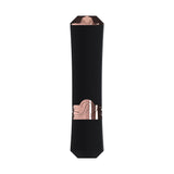 LOVELINE Dahlia - Black - Black/Red 12.5 cm USB Rechargeable Lipstick Vibrator