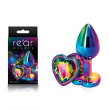Buy Rear Assets Multi Coloured Heart - Multi Coloured Small Metal Butt Plug with Rainbow Heart Gem Base at NZ’s Mega Adult Toys Store. Discover premium sex toys with discreet shipping at the best price in NZ