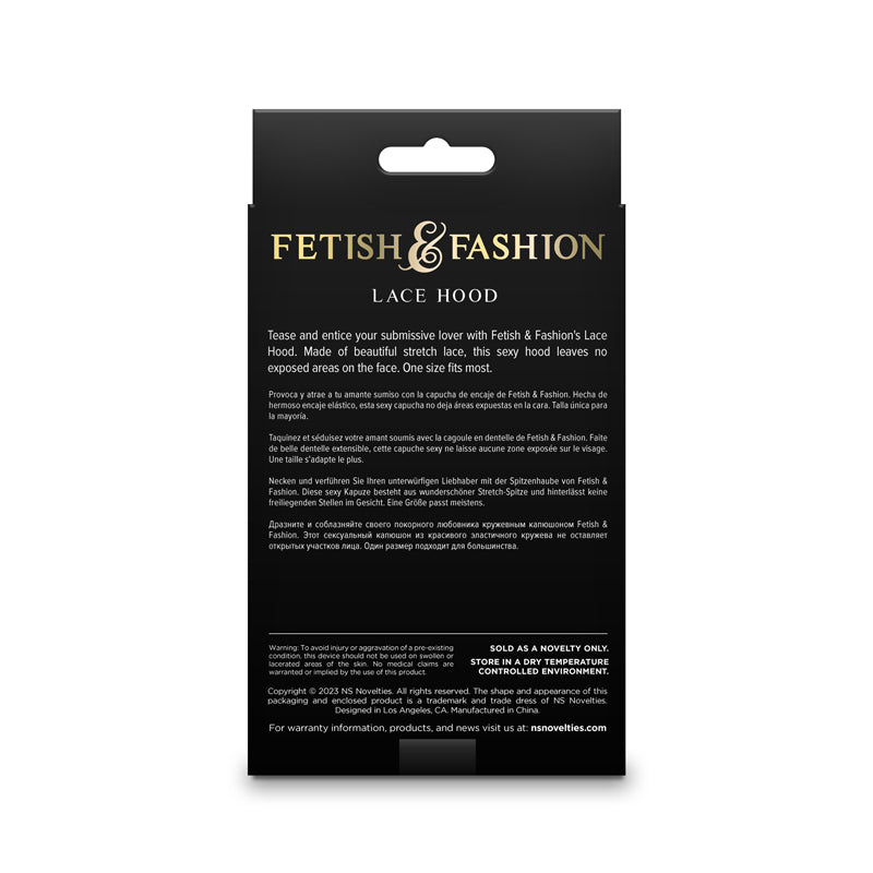 Buy Fetish & Fashion - Lace Hood - White - White Hood at NZ’s Mega Adult Toys Store. Discover premium sex toys with discreet shipping at the best price in NZ