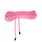 OUCH! Bondage Rope - 10 M - Pink - Pink Nylon Bondage Rope - 10 metre Length