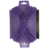 OUCH! Bondage Rope - 10 M - Purple - Purple Nylon Bondage Rope - 10 metre Length