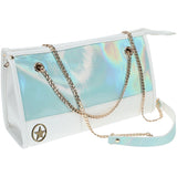 OUCH! Paris Collection - Kit with Bag - Baby Blue Bondage Set with Bag - 8 Piece Kit
