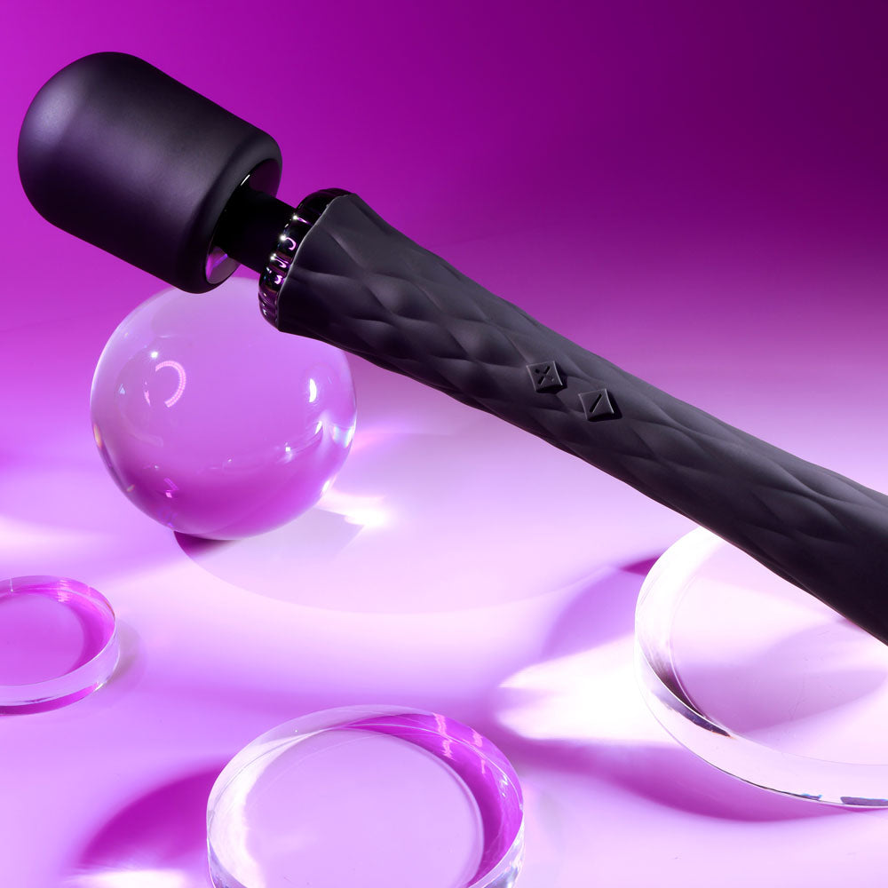 Buy Playboy Pleasure ROYAL - Black 29.2 cm USB Rechargeable Massage Wand at NZ’s Mega Adult Toys Store. Discover premium sex toys with discreet shipping at the best price in NZ