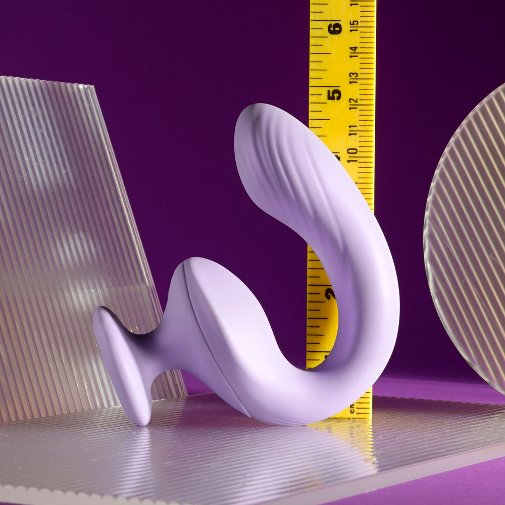 Buy Playboy Pleasure REV ME UP - Purple USB Rechargeable Dual Motor Curved Vibrator at NZ’s Mega Adult Toys Store. Discover premium sex toys with discreet shipping at the best price in NZ