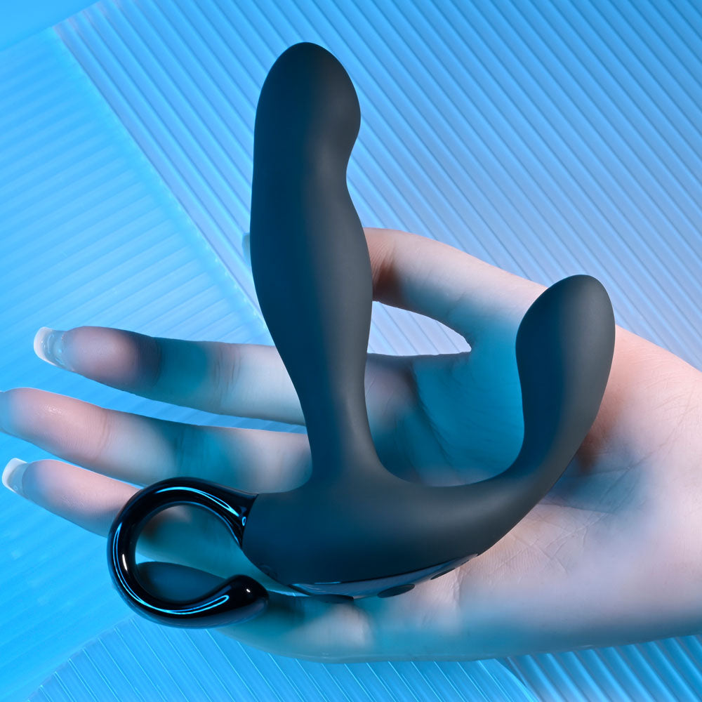 Buy Playboy Pleasure COME HITHER - Black 13.2 cm USB Rechargeable Vibrating Prostate Massager with Wireless Remote Control at NZ’s Mega Adult Toys Store. Discover premium sex toys with discreet shipping at the best price in NZ
