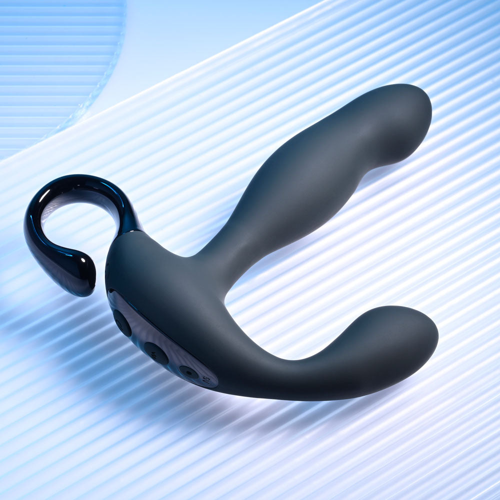 Buy Playboy Pleasure COME HITHER - Black 13.2 cm USB Rechargeable Vibrating Prostate Massager with Wireless Remote Control at NZ’s Mega Adult Toys Store. Discover premium sex toys with discreet shipping at the best price in NZ
