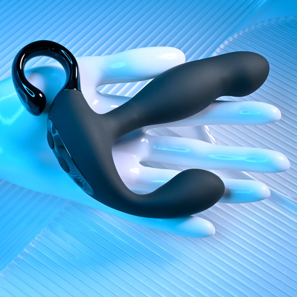 Buy Playboy Pleasure COME HITHER - Black 13.2 cm USB Rechargeable Vibrating Prostate Massager with Wireless Remote Control at NZ’s Mega Adult Toys Store. Discover premium sex toys with discreet shipping at the best price in NZ