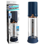 Buy Pump Worx Max Boost - Blue - Blue Penis Pump at NZ’s Mega Adult Toys Store. Discover premium sex toys with discreet shipping at the best price in NZ