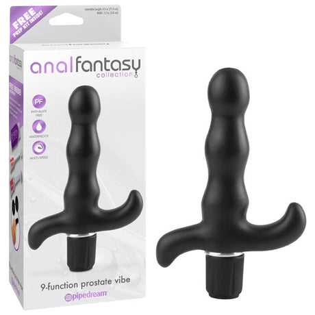Buy Anal Fantasy Collection 9 - function Prostate Vibe - Black 11.4 cm (4.5'') Vibrating Prostate Massager at NZ’s Mega Adult Toys Store. Discover premium sex toys with discreet shipping at the best price in NZ