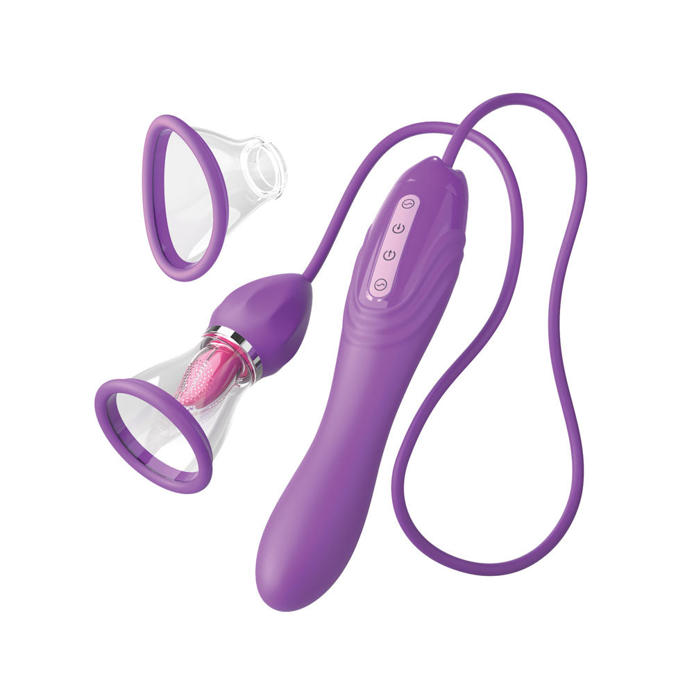 Buy Fantasy For Her Her Ultimate Pleasure Max - Purple USB Rechargeable Vibrator with Flicking Stimulator at NZ’s Mega Adult Toys Store. Discover premium sex toys with discreet shipping at the best price in NZ