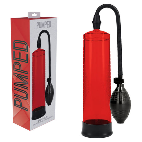 Buy PUMPED Basic Pump 1 - Red - Red Penis Pump at NZ’s Mega Adult Toys Store. Discover premium sex toys with discreet shipping at the best price in NZ
