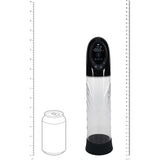 PUMPED CyberPulse Automatic Penis Pump - Black - Black/Clear USB Rechargeable Auto Penis Pump