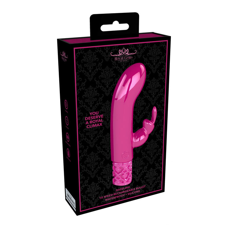 Buy ROYAL GEMS Dazzling - Silicone Rechargeable Bullet - Pink 12 cm USB Rechargeable Bullet at NZ’s Mega Adult Toys Store. Discover premium sex toys with discreet shipping at the best price in NZ