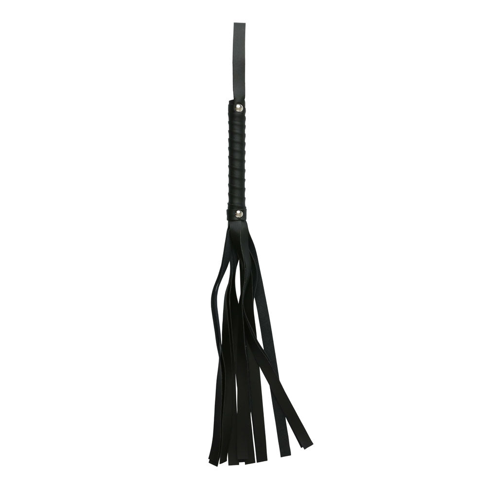 Buy Sex & Mischief Faux Leather Flogger - Black Flogger Whip at NZ’s Mega Adult Toys Store. Discover premium sex toys with discreet shipping at the best price in NZ