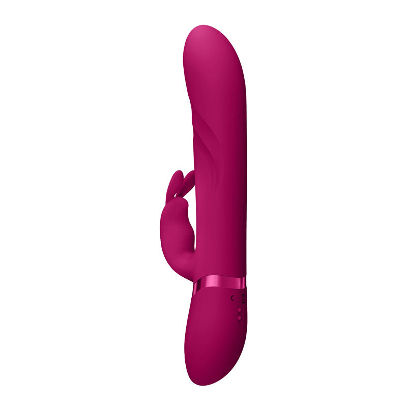 Buy VIVE Nari - Pink - Pink 24.1 cm USB Rechargeable Rabbit Vibrator at NZ’s Mega Adult Toys Store. Discover premium sex toys with discreet shipping at the best price in NZ