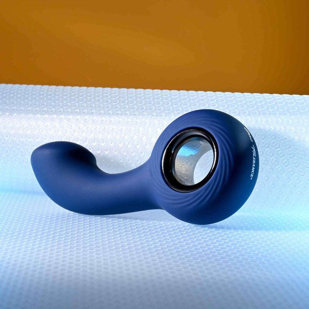 Buy Zero Tolerance THE REACH - Blue 13.8 cm USB Rechargeable Vibrating Anal Plug at NZ’s Mega Adult Toys Store. Discover premium sex toys with discreet shipping at the best price in NZ