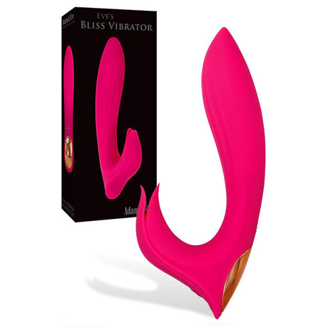 Buy Adam & Eve EVES BLISS VIBRATOR - Pink 17.8 cm USB Rechargeable Rabbit Vibrator