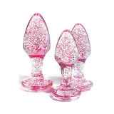 Buy Adam & Eve Glitter Gem 3 - Piece Butt Plug Set - Pink - Glitter Pink Butt Plugs - Set of 3 Sizes at Oh Joy. Discover premium sexual toys with discreet shipping at the best price in NZ