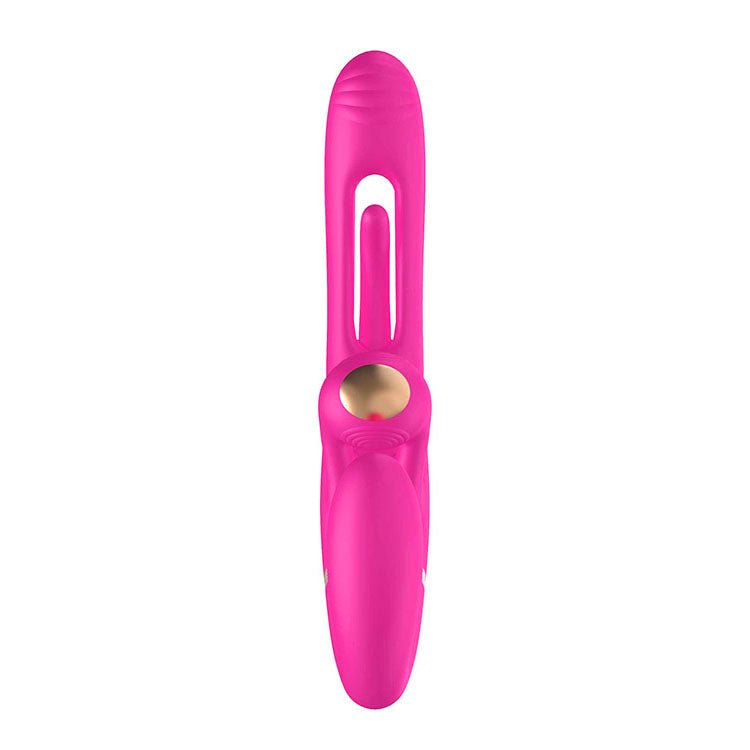 Buy Adam & Eve ORGAZ - OHH - MATIC - Pink 23.5 cm USB Rechargeable Strapless Strap - On with Remote