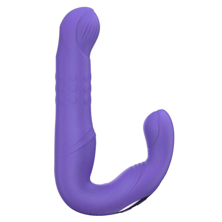 Buy Adam & Eve P - SPOT MILKER - Purple USB Rechargeable Curling & Pulsating Prostate Massager