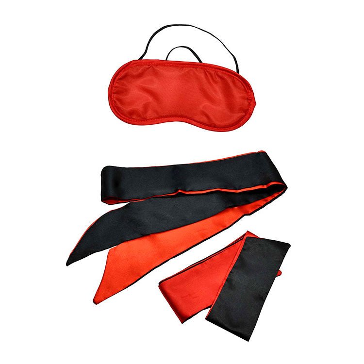 Buy Adam & Eve SENSUAL SCARLET NIGHTS - Black/Red Couples Bondage Kit - Set of 10 Pieces at Oh Joy. Discover premium sexual toys with discreet shipping at the best price in NZ