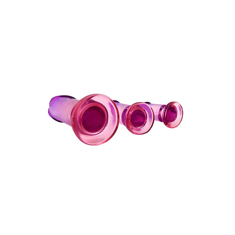 Buy Adam & Eve SUNSET DREAMS Anal Training Kit - Pink/Purple Anal Training Set - Set of 3 Plugs at Oh Joy. Discover premium sexual toys with discreet shipping at the best price in NZ