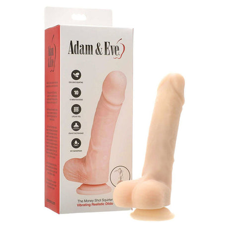 Buy Adam & Eve THE MONEY SHOT SQUIRTER - Flesh 19.8 cm USB Rechargeable Squirting Dong