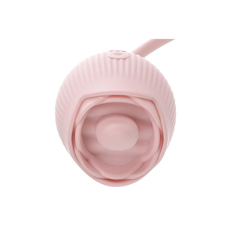 Buy Adam & Eve THRUST & TICKLE Rose Vibrator - Pink USB Rechargeable Flickering Rose Stimulator with Thrusting Bullet at Oh Joy. Discover premium sexual toys with discreet shipping at the best price in NZ