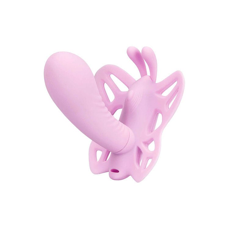 Buy Adam & Eve VENUS G - SPOT BUTTERFLY - Pink USB Rechargeable Wearable Butterfly Vibrator with Remote