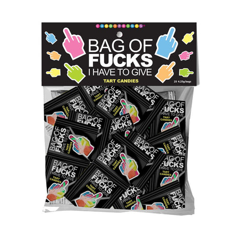 Buy Bag Of Fucks I Have To Give - Bag of 25 - Fruit Flavoured Lollies - Bag of 25 Mini Packs