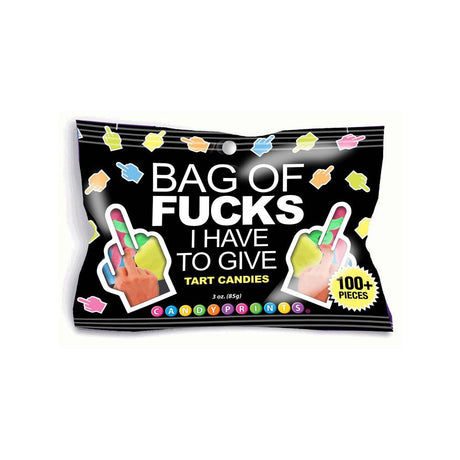 Buy Bag Of Fucks I Have To Give - Fruit Flavoured Lollies - 85 gram Bag