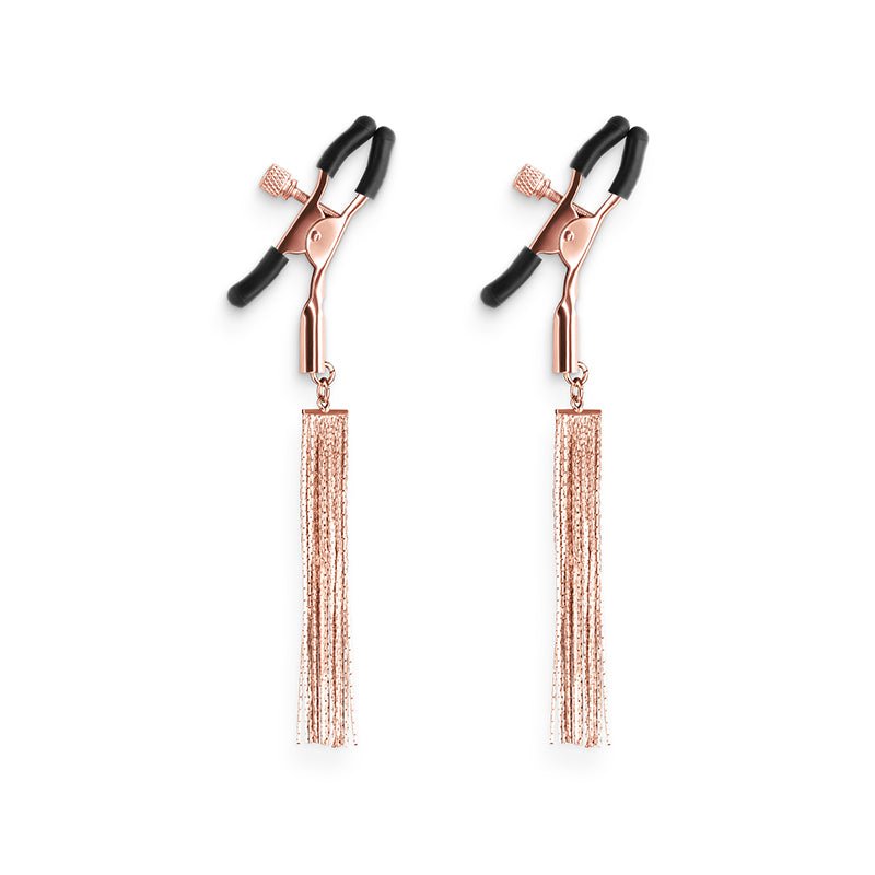 Buy Bound Nipple Clamps - D2 - Rose Gold - Rose Gold Nipple Clamps - Set of 2 at NZ’s Mega Adult Toys Store. Discover premium sex toys with discreet shipping at the best price in NZ