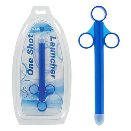Buy CleanStream One Shot Launcher - Blue Lube Shooter at NZ’s Mega Adult Toys Store. Discover premium sex toys with discreet shipping at the best price in NZ