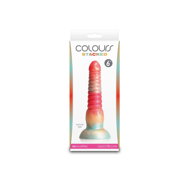 Buy Colours Stacked - 6'' Dildo - Red/Gold - Red/Gold 16 cm Fantasy Dildo at Oh Joy. Discover premium sexual toys with discreet shipping at the best price in NZ