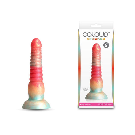 Buy Colours Stacked - 6'' Dildo - Red/Gold - Red/Gold 16 cm Fantasy Dildo at Oh Joy. Discover premium sexual toys with discreet shipping at the best price in NZ