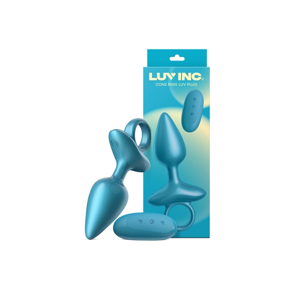 Buy Cone Ring Luv Plug - Metallic Blue at Oh Joy. Discover premium sexual toys with discreet shipping at the best price in NZ