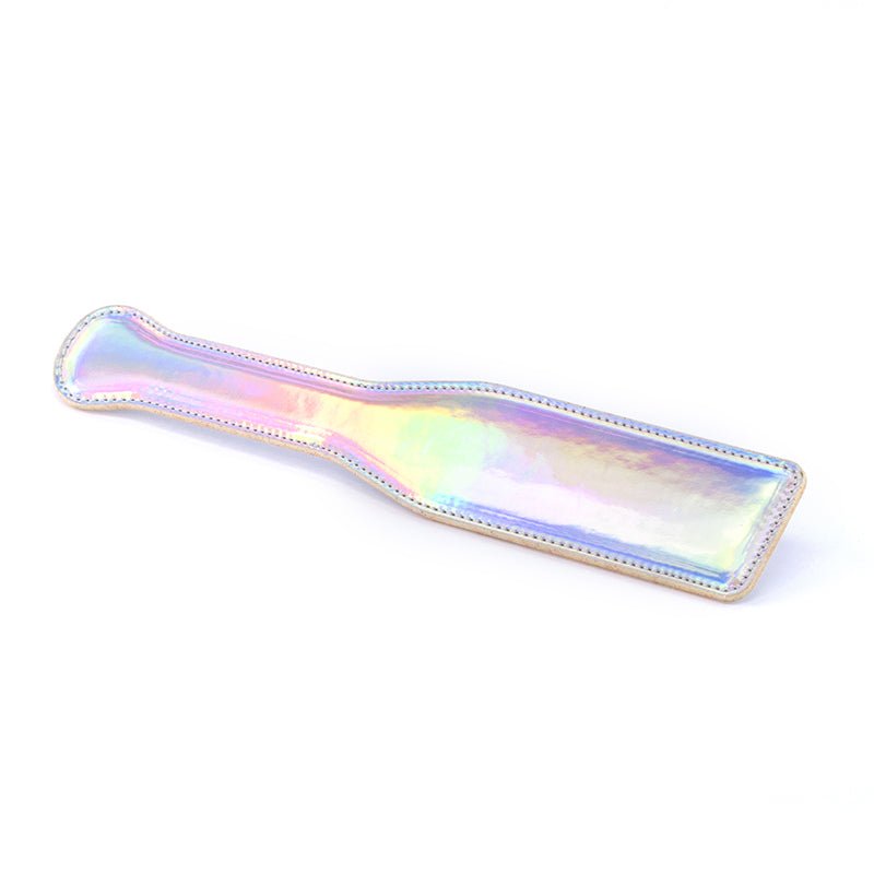 Buy Cosmo Bondage Paddle - Rainbow - Metallic Rainbow Paddle at NZ’s Mega Adult Toys Store. Discover premium sex toys with discreet shipping at the best price in NZ