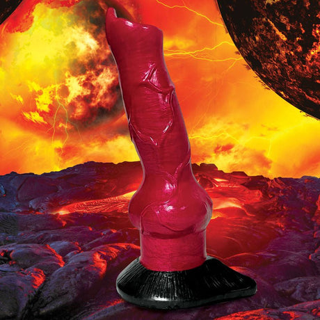 Buy Creature Cocks Hell - Hound Canine Penis Silicone Dildo - Red 19 cm Canine Dildo at NZ’s Mega Adult Toys Store. Discover premium sex toys with discreet shipping at the best price in NZ