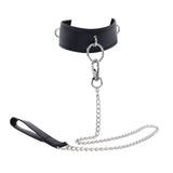 Buy EDGE Collar & Leash - Black Neck Restraint with Heavy Duty Metal Leash at Oh Joy. Discover premium sexual toys with discreet shipping at the best price in NZ