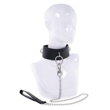 Buy EDGE Collar & Leash - Black Neck Restraint with Heavy Duty Metal Leash at Oh Joy. Discover premium sexual toys with discreet shipping at the best price in NZ