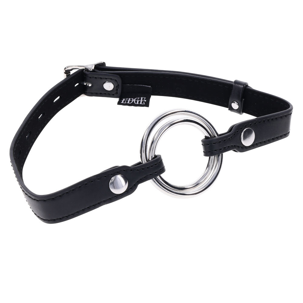 Buy EDGE Interchangeable Ring Gag - Black Mouth Gag Restraint with 2 Interchangeable Pieces at Oh Joy. Discover premium sexual toys with discreet shipping at the best price in NZ