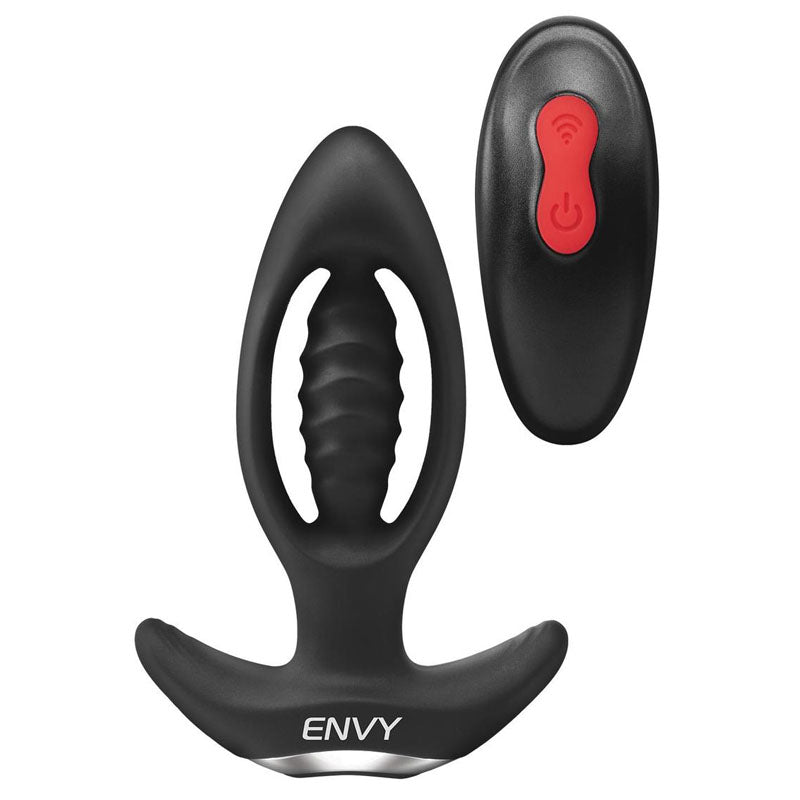 Buy Envy Enticer Expander Butt Plug - Black 12.7 cm USB Rechargeable Butt Plug with Wireless Remote at NZ’s Mega Adult Toys Store. Discover premium sex toys with discreet shipping at the best price in NZ
